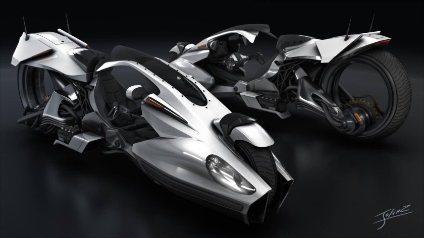 Стелс концепт байк
