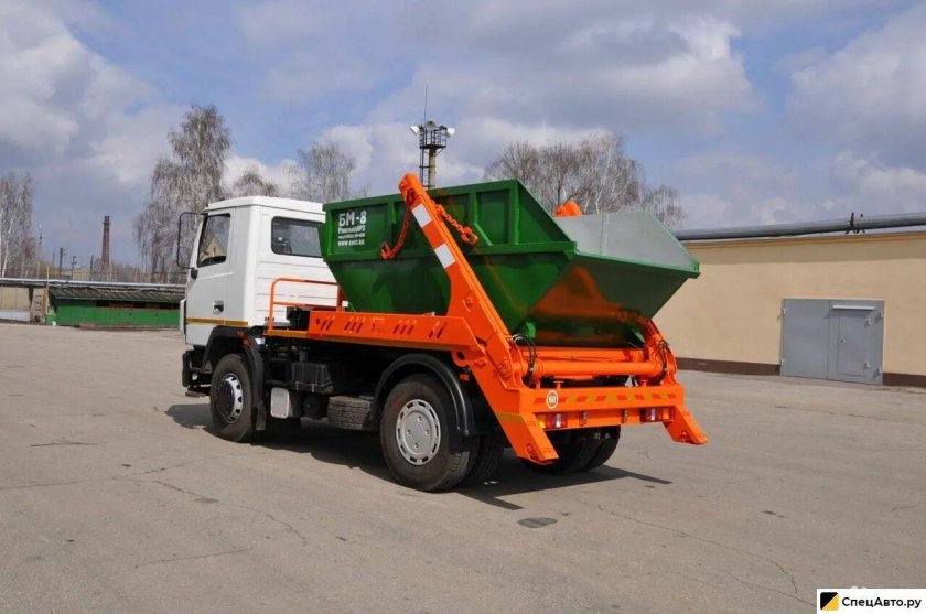 Мусоровоз МАЗ МКС-3501 - 8 м3 9 тонн
