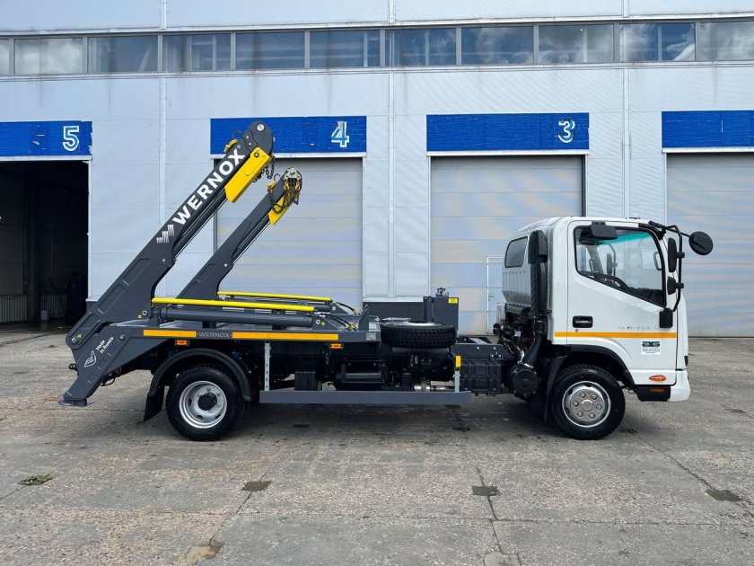 JAC n90 бункеровоз