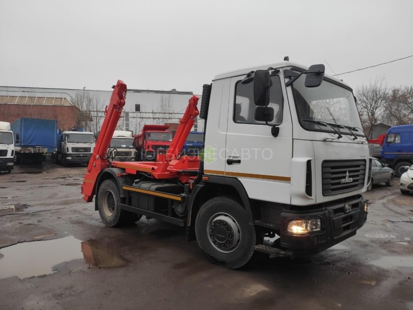 Бункеровоз на МАЗ 5550