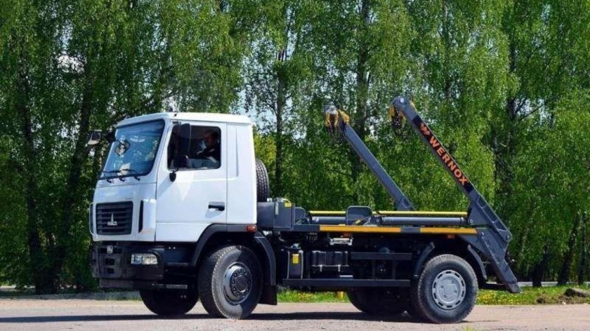 Бункеровоз МАЗ шасси