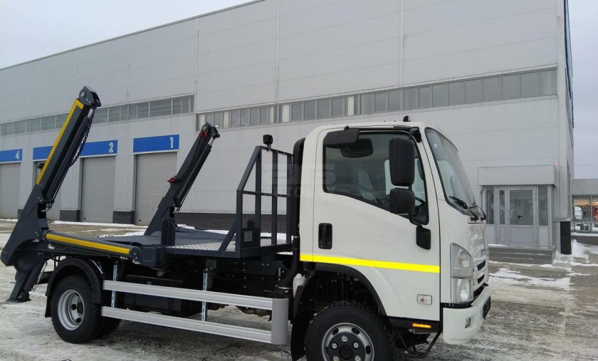 Исузу рогатка мусоровоз