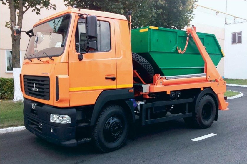 Бункеровоз на МАЗ 5550