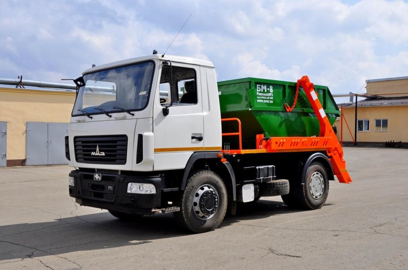 Мусоровоз МАЗ МКС-3501 - 8 м3 9 тонн