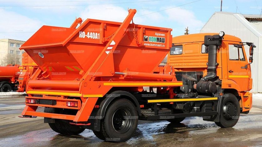 Бункеровоз ко-440а1 КАМАЗ 43255