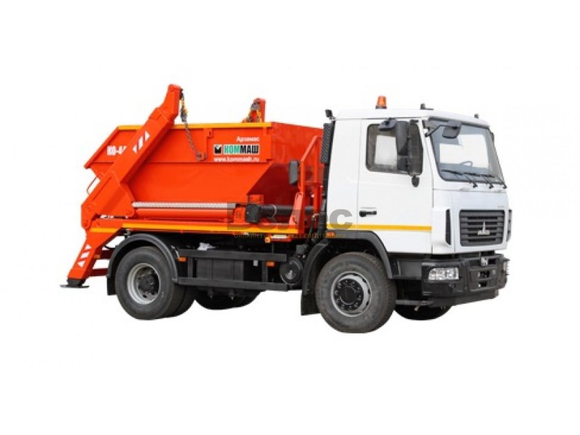 Мусоровоз с задней загрузкой