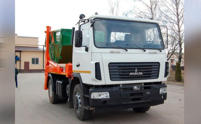 Бункеровоз на МАЗ 5550