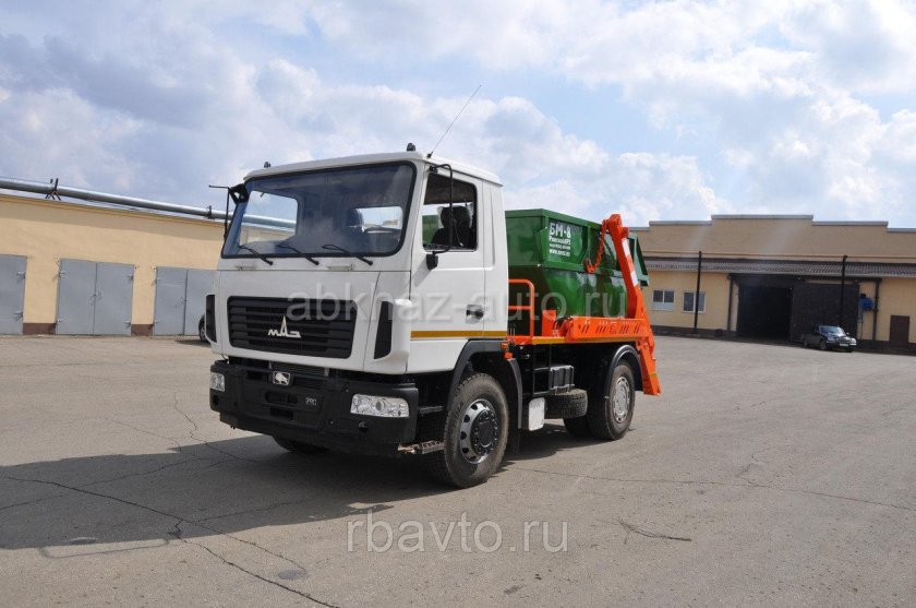 Бункеровоз на МАЗ 5550