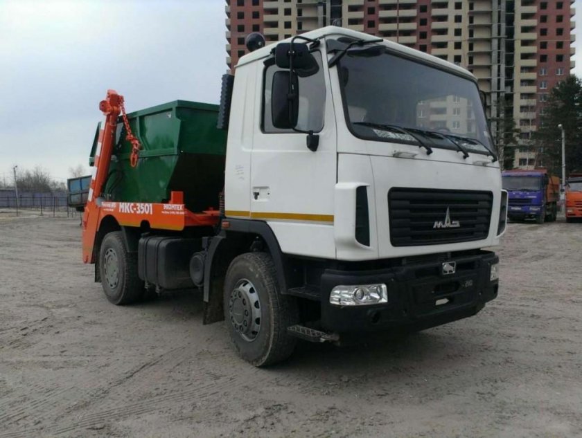МКС-3501 на шасси МАЗ-5550в2