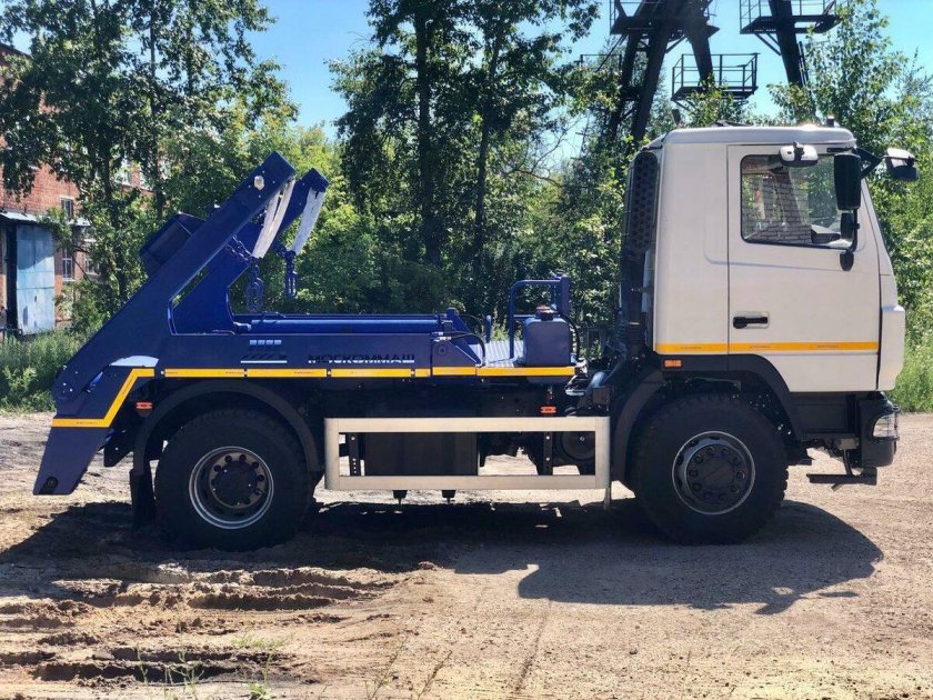 МАЗ бункеровоз высота