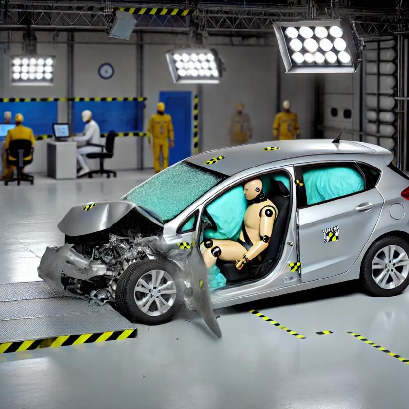 Краш тест опель