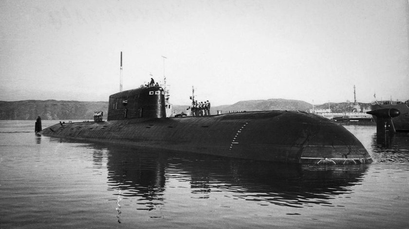 Подводная лодка к 278 комсомолец