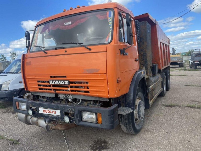 Камаз 65115 десяти тонник самосвал