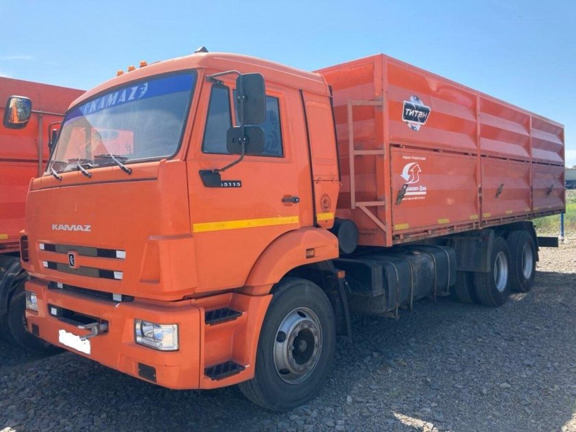 Зерновоз камаз