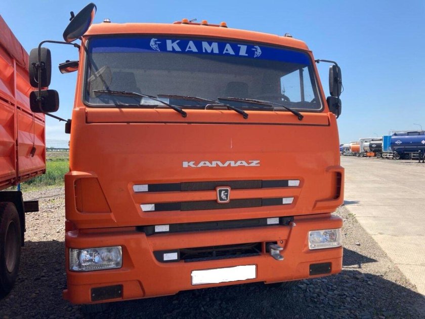 Камаз 65115 зерновоз