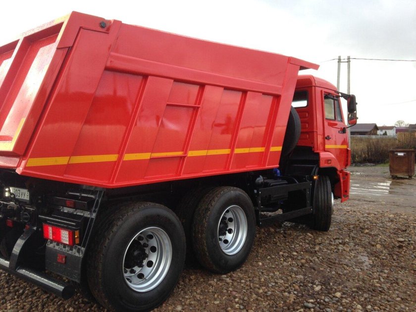 Покраска кузова КАМАЗ 65115