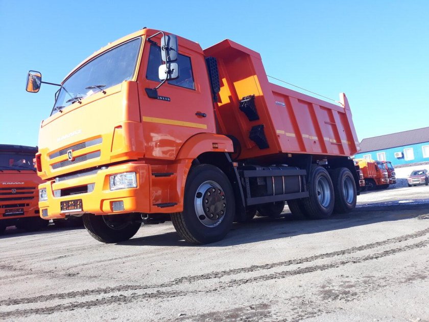 КАМАЗ 65115-6058-50 самосвал евро 5