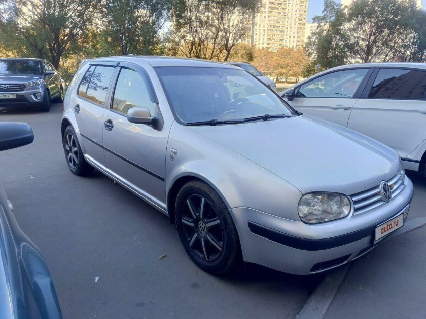 Фольксваген гольф 4 серебристый
