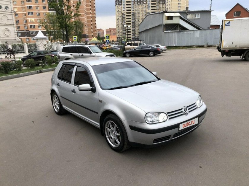 Фольксваген гольф 4 серебристый