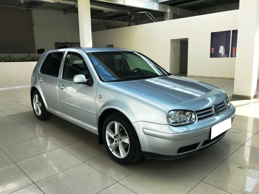 Фольксваген гольф 4 серебристый