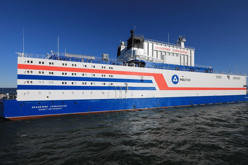 Плавучий атомный энергоблок академик Ломоносов