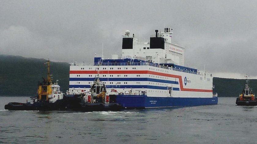 Плавучая АЭС академик Ломоносов