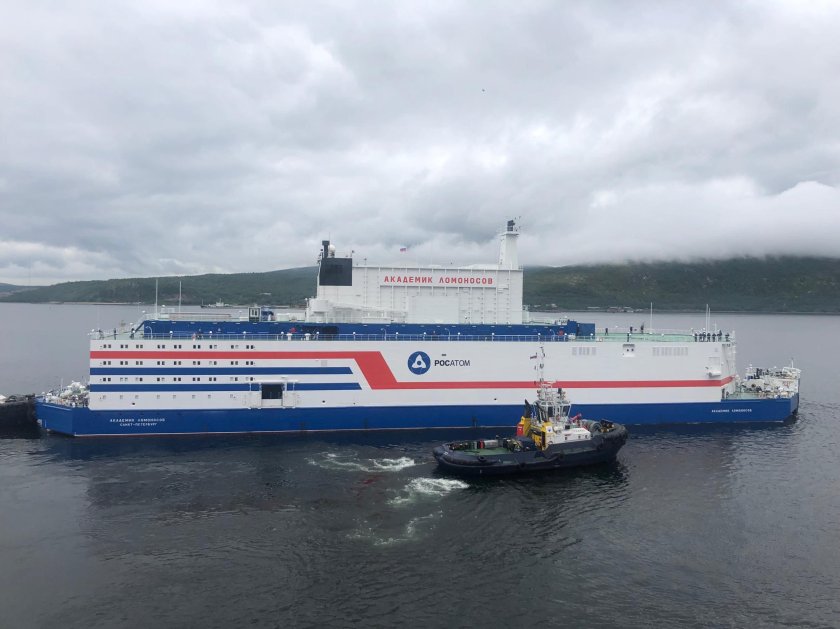Плавучая АЭС академик Ломоносов