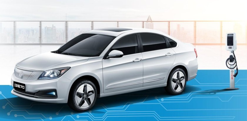 Китайский электромобиль evolute