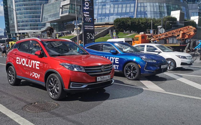 Российский электромобиль evolute
