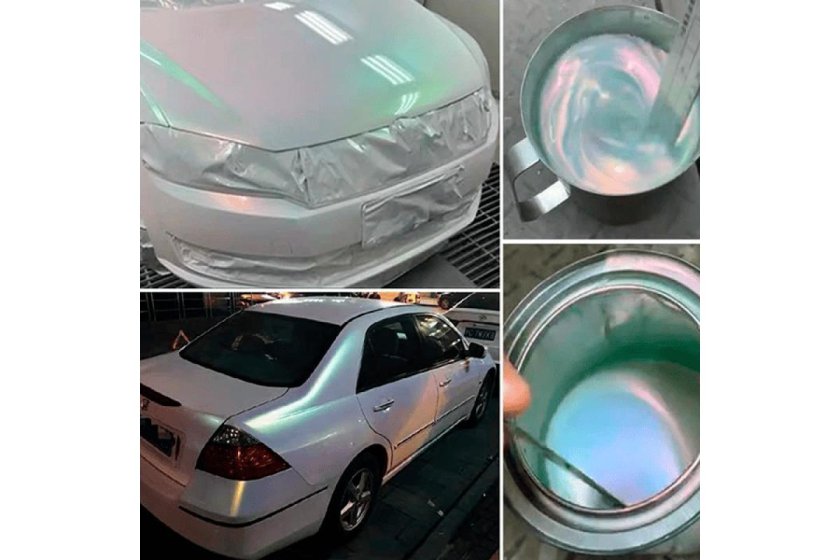 Краска МИПА белый хамелеон