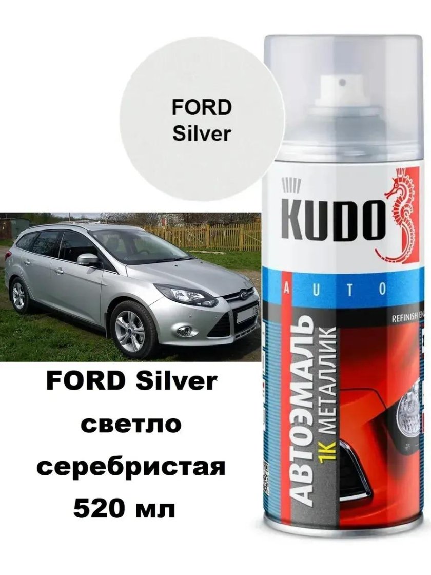 Kudo эмаль автомобильная ремонтная