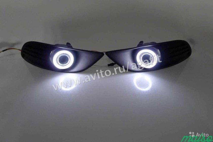 Туманки с линзами на Форд фокус 3