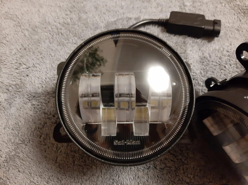 Led ПТФ Sal-man w211