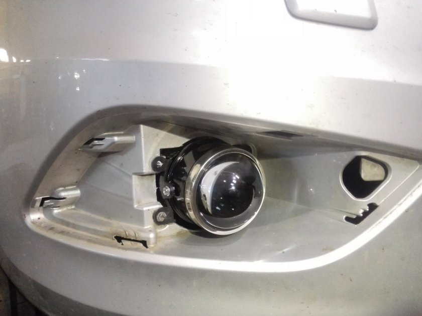 Линзы в ПТФ Форд фокус 2