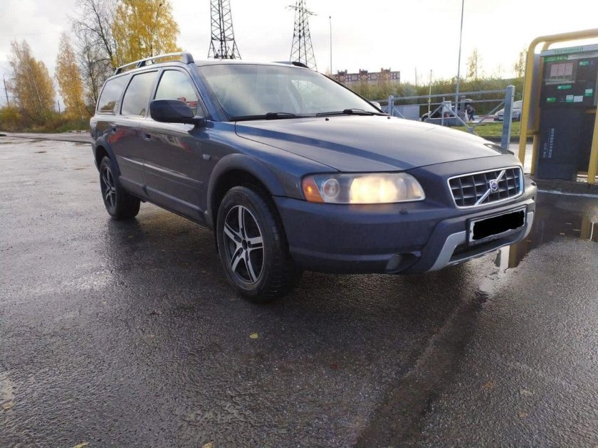 Volvo xc70 с лебедкой