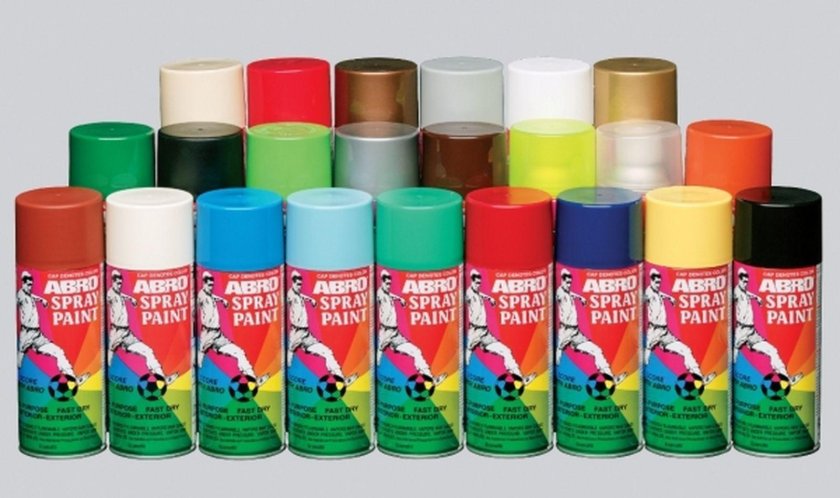 Краска abro аэрозоль