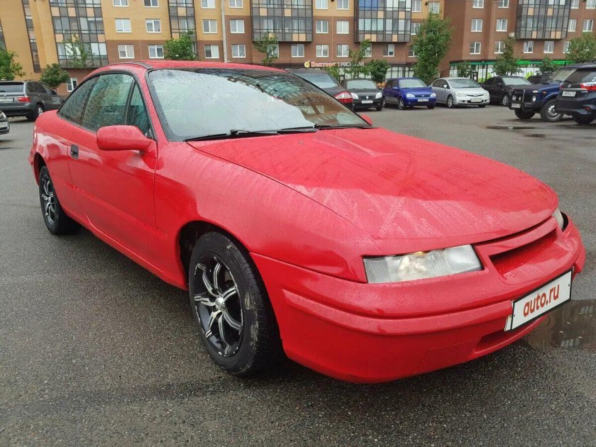Opel Calibra Red