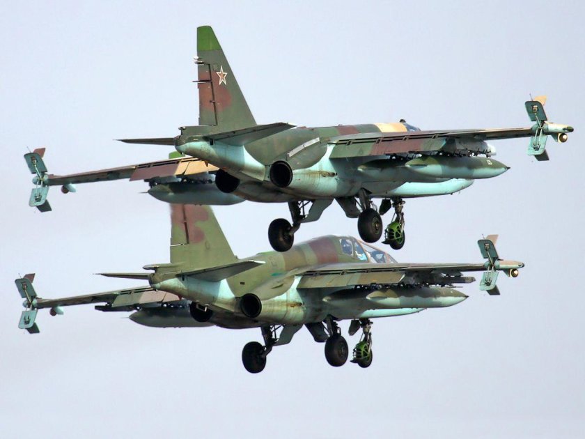 Штурмовик Су-25 Грач