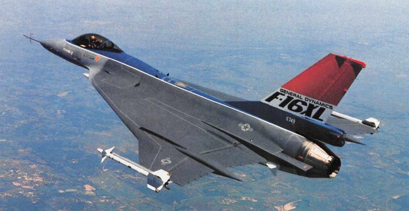 General dynamics f-16xl