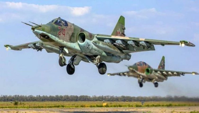 Штурмовик Су-25 Грач