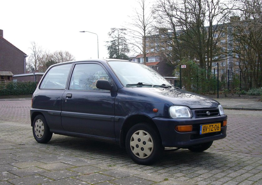 Дайхатсу Куоре двигатель 1.0 2001 фото