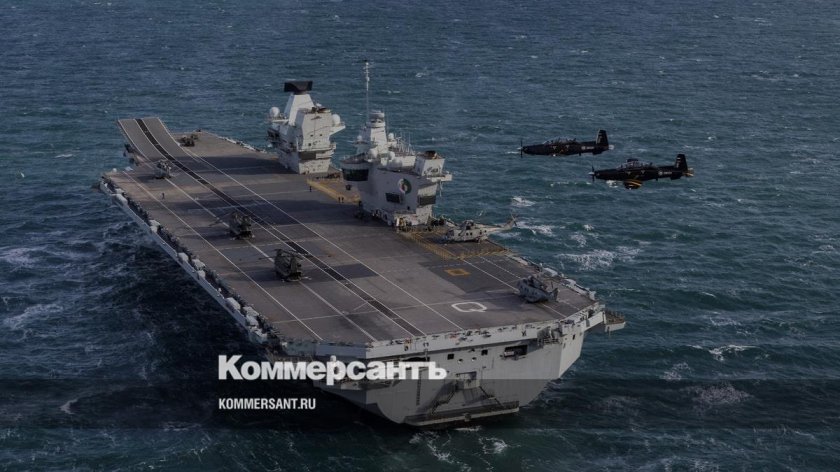 Queen Elizabeth авианосец