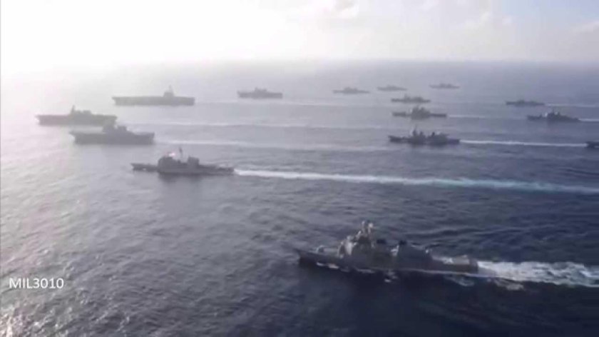 Авианосная ударная группа ВМС США фото