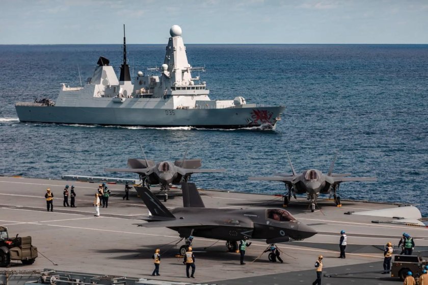 HMS Queen Elizabeth f-35