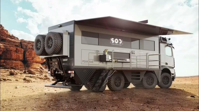 Автодом Mercedes 8x8 Expedition