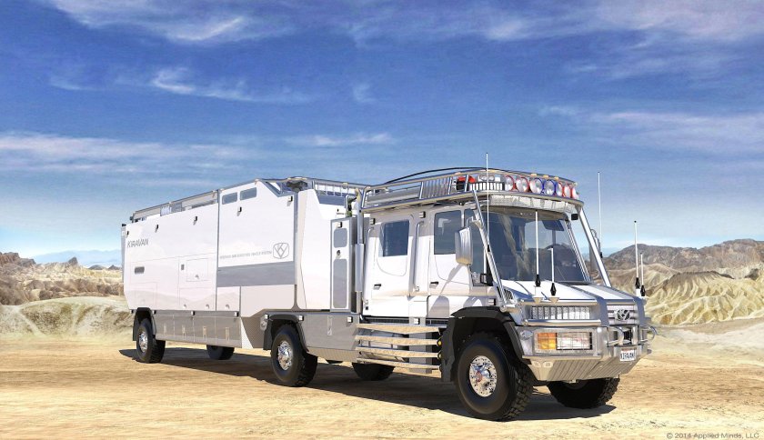 Автодом Mercedes 8x8 Expedition