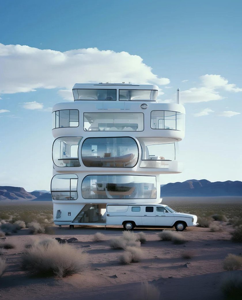 Домик на колесах