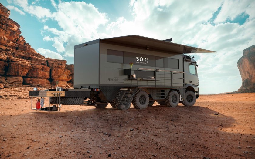 Автодом Мерседес 6х6