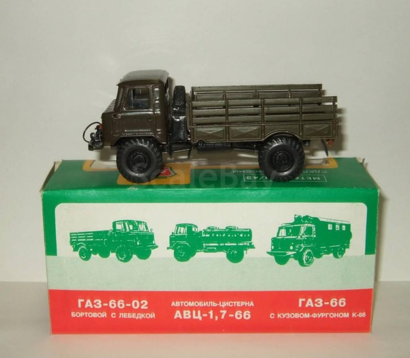 ГАЗ 66 русская миниатюра 1 43