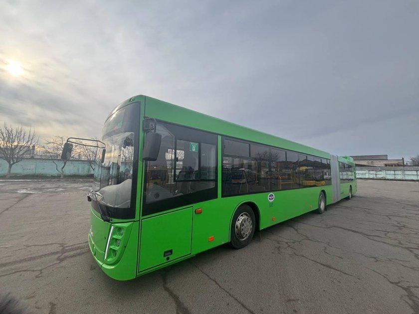 Новые автобусы маз